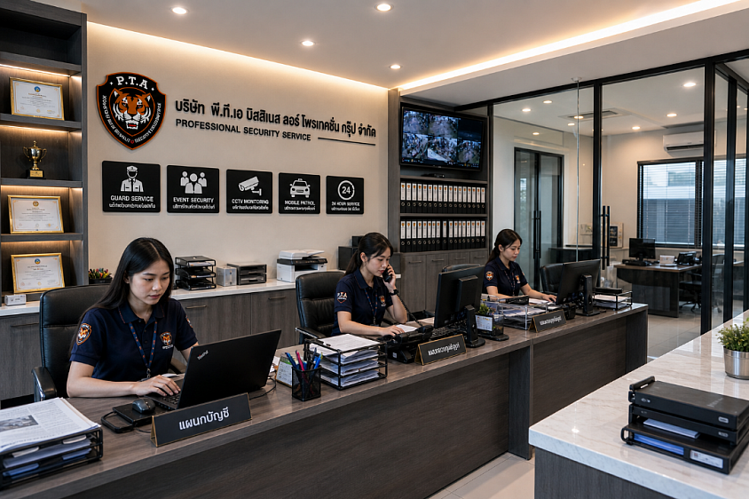 บริษัทรักษาความปลอดภัยท็อปการ์ด และบริษัทพีทีเอ บิสสิเนส ลอร์