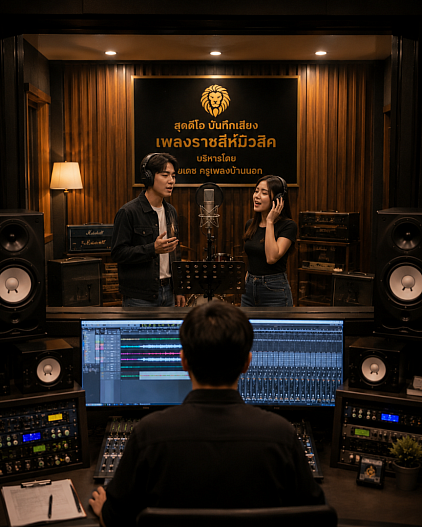 สตูดิโอค่ายเพลงบ้านราชสีห์มิวสิค